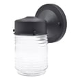 thumbnail image 2 of Lámpara De Pared Jelly Jar Hampton Bay Negro 18.41X11.43X13., 2 of 3