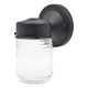 thumbnail image 2 of Lámpara De Pared Jelly Jar Hampton Bay Negro 18.41X11.43X13., 2 of 3