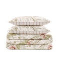 thumbnail image 3 of Waverly Stonington 3-Piece Quilt Set - King - 100% Cotton Lightweight Bedding in Ivory, 3 of 5