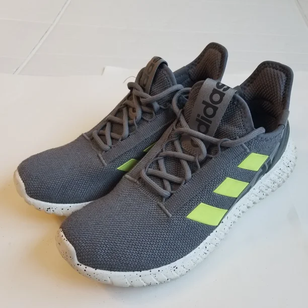Ad-id-as Mens Kaptir 2.0 - Sz SIZE 8.5 - GW4419 Gray Running Shoes Sneakers