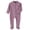 Purple, variant on GCETTIC Baby Gender Neutral Zip Front Footed Sleep N Play Pajamas, Sizes Preemie Black 0-3Month