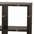 thumbnail image 5 of Better Homes & Gardens 8-Cube Organizer with Metal Base, Espresso, 5 of 6