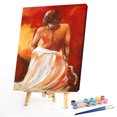 thumbnail image 2 of Wdftyju Pintura al óleo por números Girl Back Frameless Picture Craft Kit para la sala de estar del hogar Wdftyju 6mt3cf4kb8tj5ej5, 2 of 9