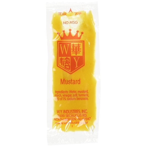 Individual Mustard Packets
