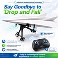 thumbnail image 5 of Dyegold DIY Paper Airplane Kit with Gyroscope Stabilizer Dual Propeller Remote Control Foldable Flight Stick Toy Mini Fixed Wing Drone for Outdoor Fun, 5 of 8