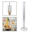 thumbnail image 4 of de de forma cónica rga Rayas Cilíndricas geométricas Herramientas de plástico Poste para el Valentín Decoración BLESIY Molde de vela, 4 of 8