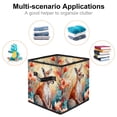 thumbnail image 2 of Kangaroo Foldable Toy Box with Handle, 10.8"x10.5"x10.6", Large Capacity Storage Containers, Storage Cubes, Storage Baskets, 2 of 6