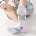 thumbnail image 4 of 5 Pairs Men's and Women's Cotton Short Socks, Mesh Breathable Running Sports Socks for Women and Men, 4 of 6