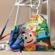 thumbnail image 3 of Chico Bon Bon: Mono con Cinturón de Herramientas Mochila de Cuerdas para Deportes y Gimnasio, Bolsa de Cuerdas Resistente al Agua, Bolsa Cinch, 30×40cm, 3 of 6