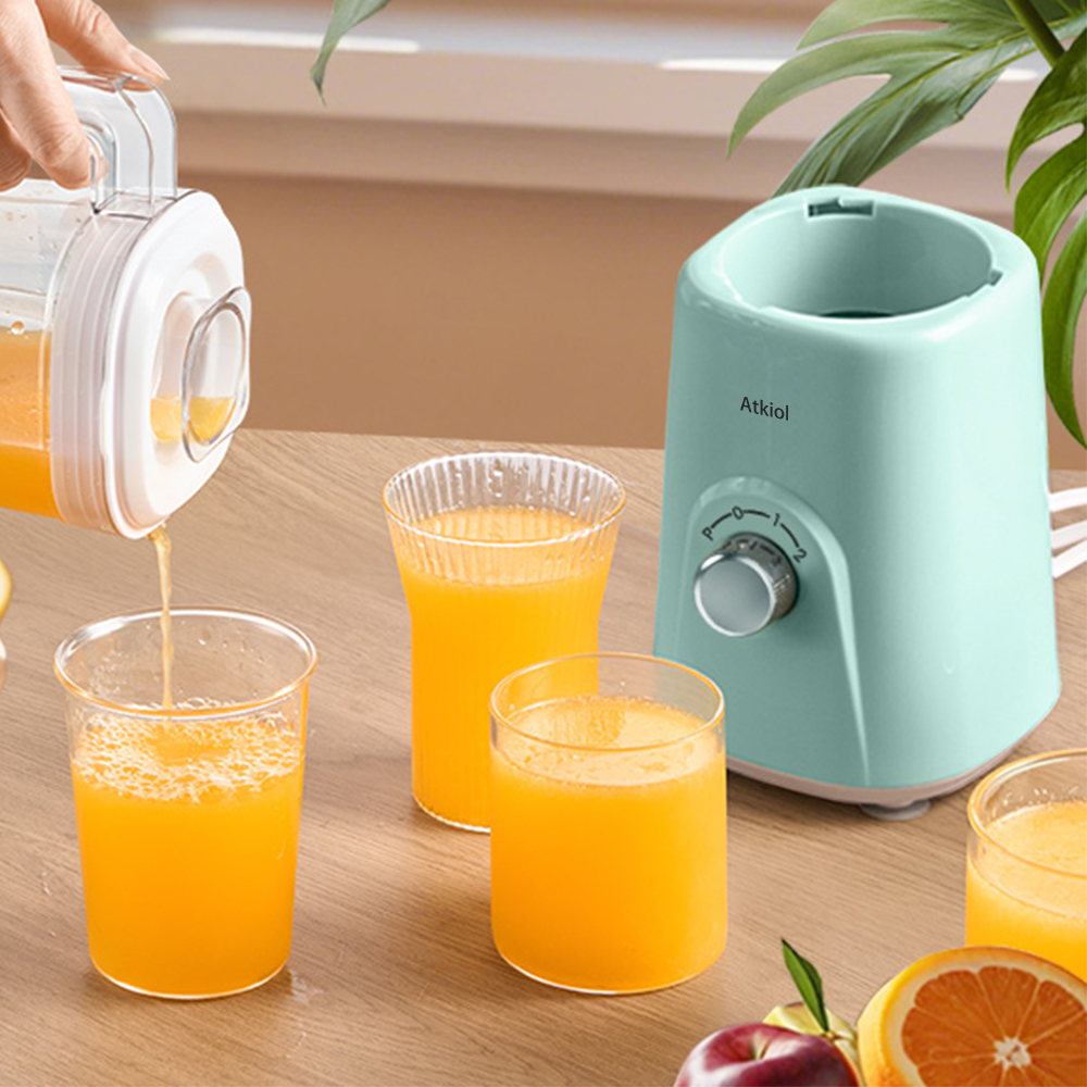 Atkiol Electric juicers, Citrus Juicer Machines with USB and Cleaning Brush Portable Juicer for Orange, Lemon, Grapefruit