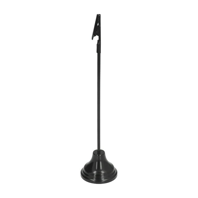 Support de Numéro de Table Robuste avec Clips Solides, Processus de Placage Électro, Idéal pour Fête Mariage Bureau