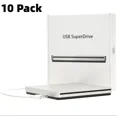thumbnail image 1 of Restored 10 Pack Apple External Slot-Load USB (Type-A) SuperDrive MD564LL/A - Refurbished, 1 of 2
