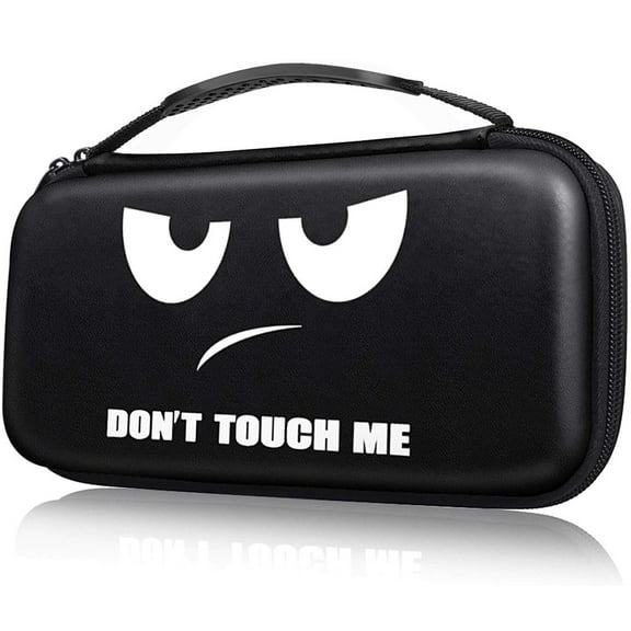 Carrying Case for Nintendo Switch or Switch Game Peripherals and Accessories Protective Cover Storage Bag-Black