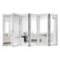 thumbnail image 5 of 5 Panel, Folded Out, (5R0L) Outswing, Folding Patio Door, Aluminum Folding Door (White, Left to right  W168in*H80in), 5 of 13