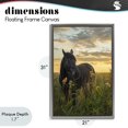 thumbnail image 4 of Stupell Industries Farmhouse Standing In Field Of Flowers Gray Floating Frame Canvas Art, 21 x 31, by Creative Studio, 4 of 8