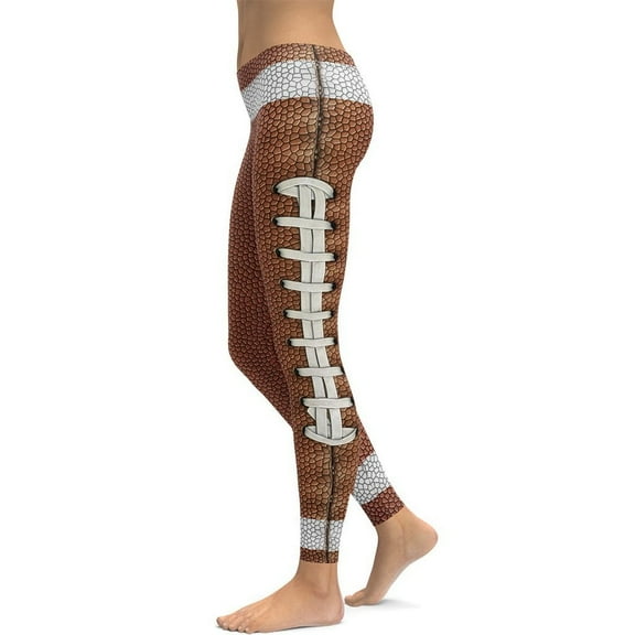 Football Leggings Size: XS for Women | FIERCEPULSE