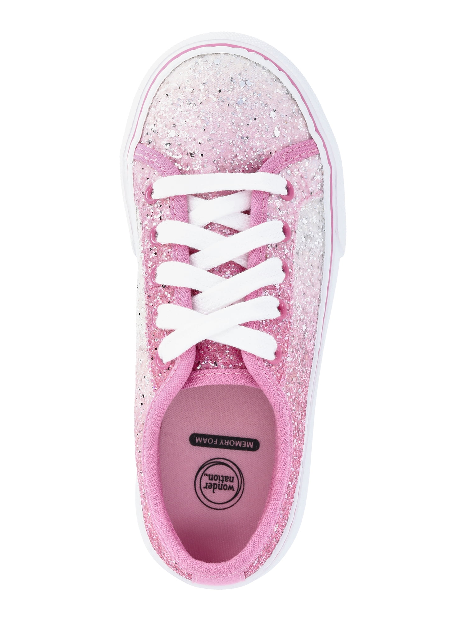 Wonder Nation Little & Big Girls Casual Skate Sneakers