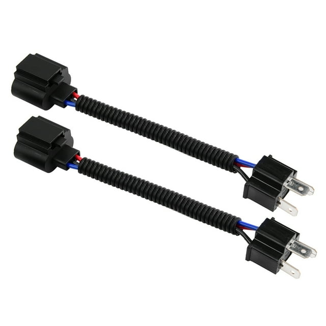 2 uds H4 macho a H13 conector hembra adaptadores de arnés de cableado de cable flexible de coche para Ford
