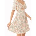 thumbnail image 2 of Lovito Boho Floral Flared V Neck Dress, 2 of 5