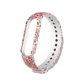thumbnail image 1 of Correa de repuesto compatible con Xiaomi Mi Band 5 Banda de repuesto de silicona floral transpirable, 1 of 8