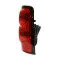thumbnail image 4 of For Chevy Silverado 1500/3500 2004 2005 2006 Tail Light Passenger Side | Clear and Red Lens | Black/Chrome Housing | Fleetside | Single Wheel | Replacement For GM2801174 | 19169005, 15844156, 4 of 7