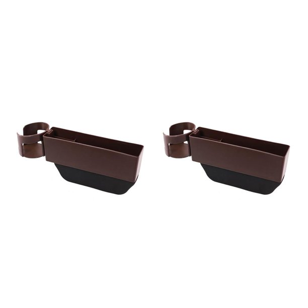Kenally Catcher Organizer Car Side Slit Bag ABS Automóvil Slit Holder Auto Side Almacenamiento ajustable, negro Type1 NO1
