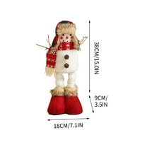 RXMEKW Christmas Long Legs Yuleti Doll,Window Tree Decorations
