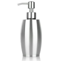 375ml Soap Dispenser, TSV 304 Stainless Steel Hand Soap Dispenser with Pump for Kitchen Bathroom Sink