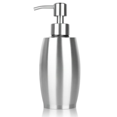 375ml Soap Dispenser, TSV 304 Stainless Steel Hand Soap Dispenser with Pump for Kitchen Bathroom Sink