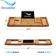 thumbnail image 6 of 59'' Streamline N670ORB Freestanding Tub and Tray With Internal Drain, 6 of 7