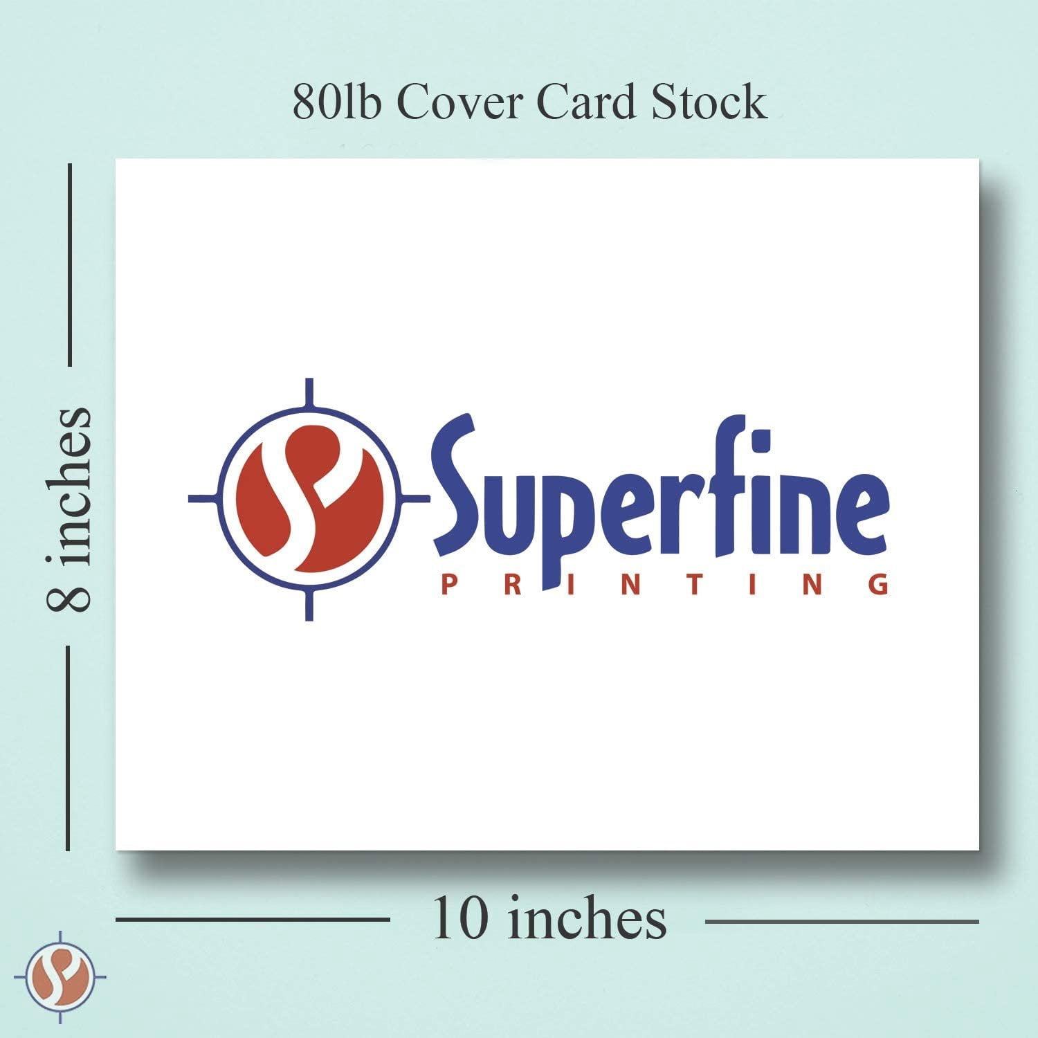 Blank Index Flash Note Cards | 80lb Heavyweight Thick White Cover Stock. 100 Cards Per Pack | 8 x 10
