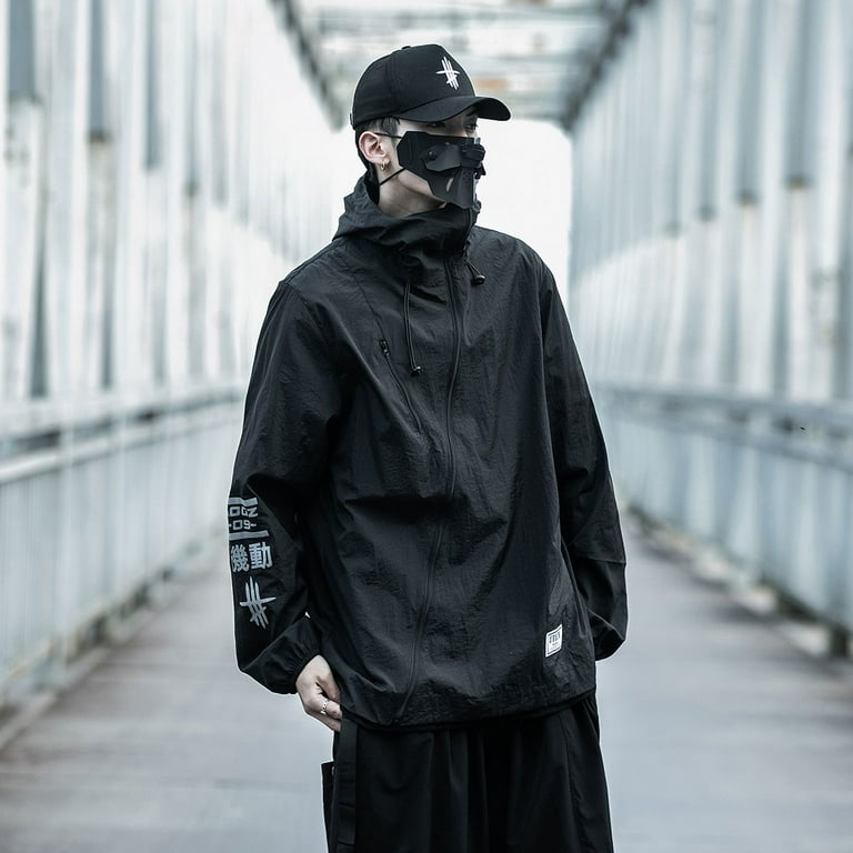 Niepce Inc Black Lightweight Summer Jacket Men's Japanese Niepce Inc Black Lightweight Summer Jacket Men's Japanese