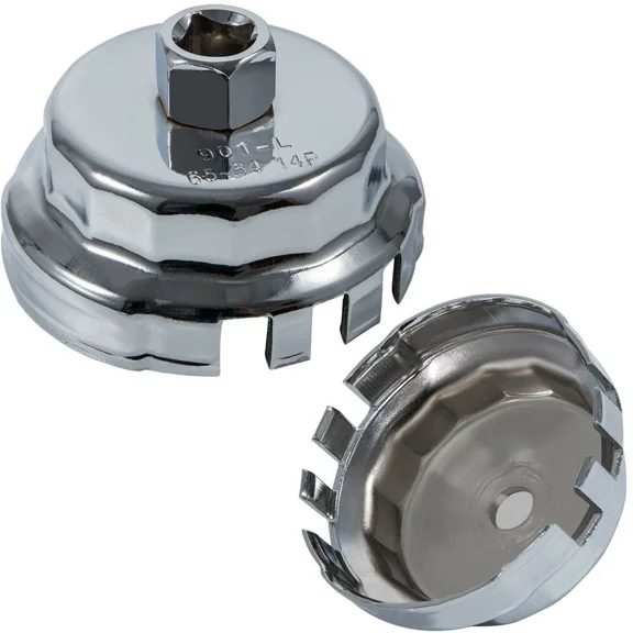 Steel Oil Filter Cap Wrench Remover Housing Cup Tool for Toyota Lexus 2.5L-5.7L