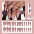 thumbnail image 3 of Flesh Complexion Diamond Nail Manicure Finished Wearing, 3 of 5