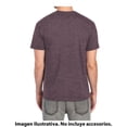 thumbnail image 3 of Playera Fruit of the Loom para Hombre, Manga Corta Cuello V, Vino, Talla M, 3 of 4