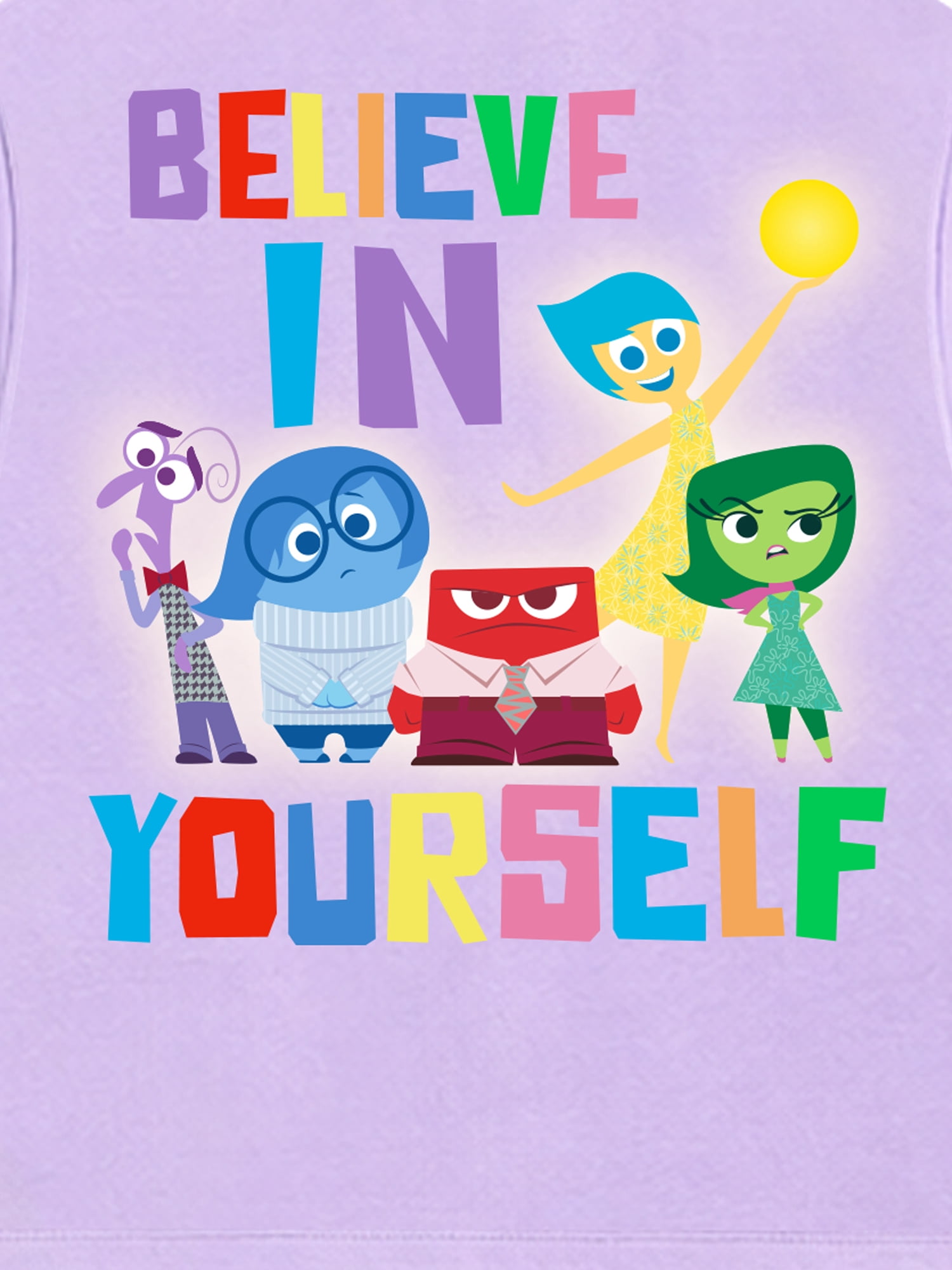 Inside Out Girls' Athletic Front & Back T-shirt with Embroidery & Straight Leg Fleece Pants, 2-Piece, Sizes 4-16