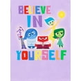thumbnail image 6 of Inside Out Girls' Athletic Front & Back T-shirt with Embroidery & Straight Leg Fleece Pants, 2-Piece, Sizes 4-16, 6 of 10