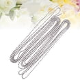 thumbnail image 2 of MasteelfCA 3 Meters Length Ball Chain 4.5MM Diameter with 10 Matching Connectors (Silver), 2 of 7