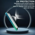thumbnail image 2 of Magnetic Aluminum Graded PSA Slab Guard UV Resistant Glass 35PT Premium Protector Display Case For Standard PSA CGC Graded Sport Trading Cards - Aqua Storm, 2 of 8