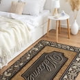 thumbnail image 2 of JML Non-Slip Microfiber & Rubber Doormat - Soft Entryway Rug for Home/Office (16"x24") - Easy Clean Door Mat for Indoor/Outdoor Use, Engraved Welcome Design, 2 of 5