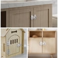 thumbnail image 6 of Sliding Barn Door Latch Sliding Right Angle Door Latch Door Bolt Wine Cooler Closet Window Door Latch Plug Baby Safety Latch, 6 of 10