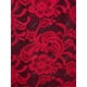 thumbnail image 4 of Talla grande Flower Lace Sheer Lace Up Tunic Tee Rosegal Mangas largas de talla grande, 4 of 5