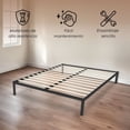 thumbnail image 3 of Ilios Innova | Base Cama Matrimonial | Estructura de Acero | Resistente | Sin Cabecera | Diseño Minimalista, 3 of 9