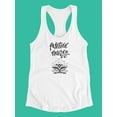 thumbnail image 3 of Positive Energy Lotus Tank Women - Women Racer Back, White, 2XL, 3 of 4