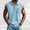 Blue, variant on KeShDi Muscle Shirts for Men Cap Sleeve Casual Trendy Button Lapel Hook Buckle Pocket T-shirt Short Sleeve Purple XL