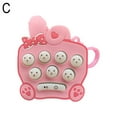 thumbnail image 1 of Mini Console de Jeu Portable Motif Dessin Animé Whack-A-Mole Jouet Électronique de Décompression Petit Porte-Clés, 1 of 5