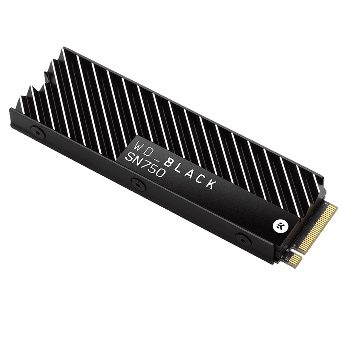 WD _BLACK SN750 2TB NVMe M.2 Internal Gaming SSD with Heatsink