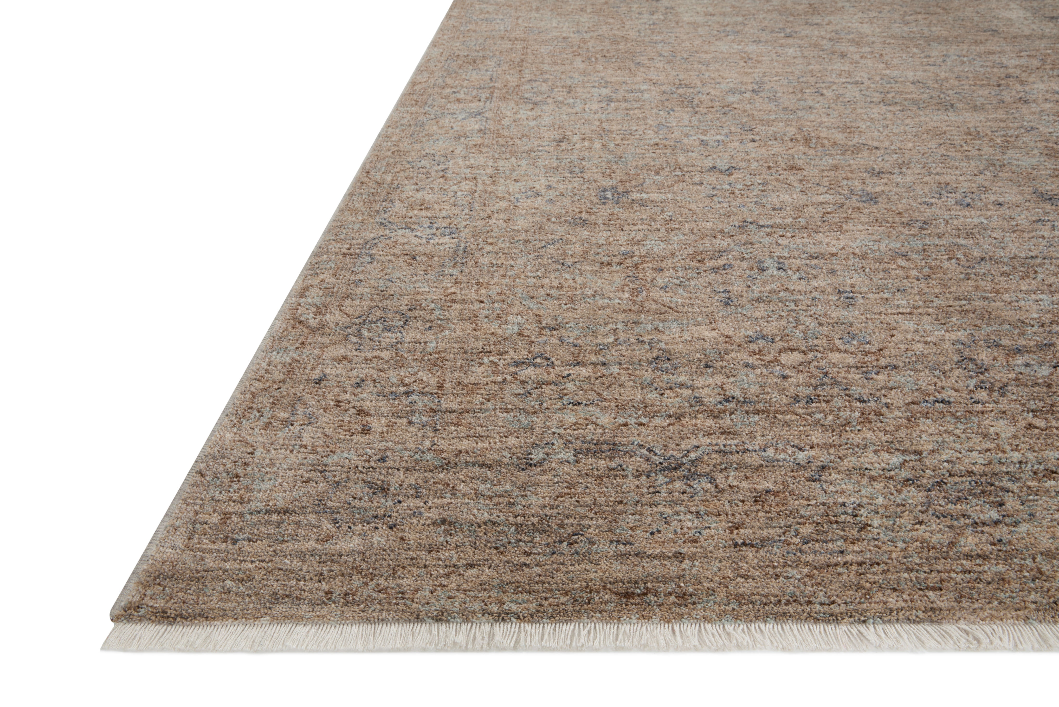 Angela Rose x Loloi Blake Taupe / Blue 4'-0" x 5'-7" Accent Rug