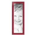 thumbnail image 2 of ArtToFrames 8" x 25" Red Picture Frame, 8x25 inch Red MDF Poster Frame (WOM-4119), 5 Pack, 2 of 8