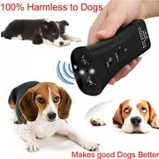 2Pcs Bark Buddies Anti Barking Device,Ultrasonic Dog Barking Deterrent 3 in 1 Bark Control Tool,Pet Training Device,Handheld Trainer,Stop Barking and Repellent Indoor Outdoor